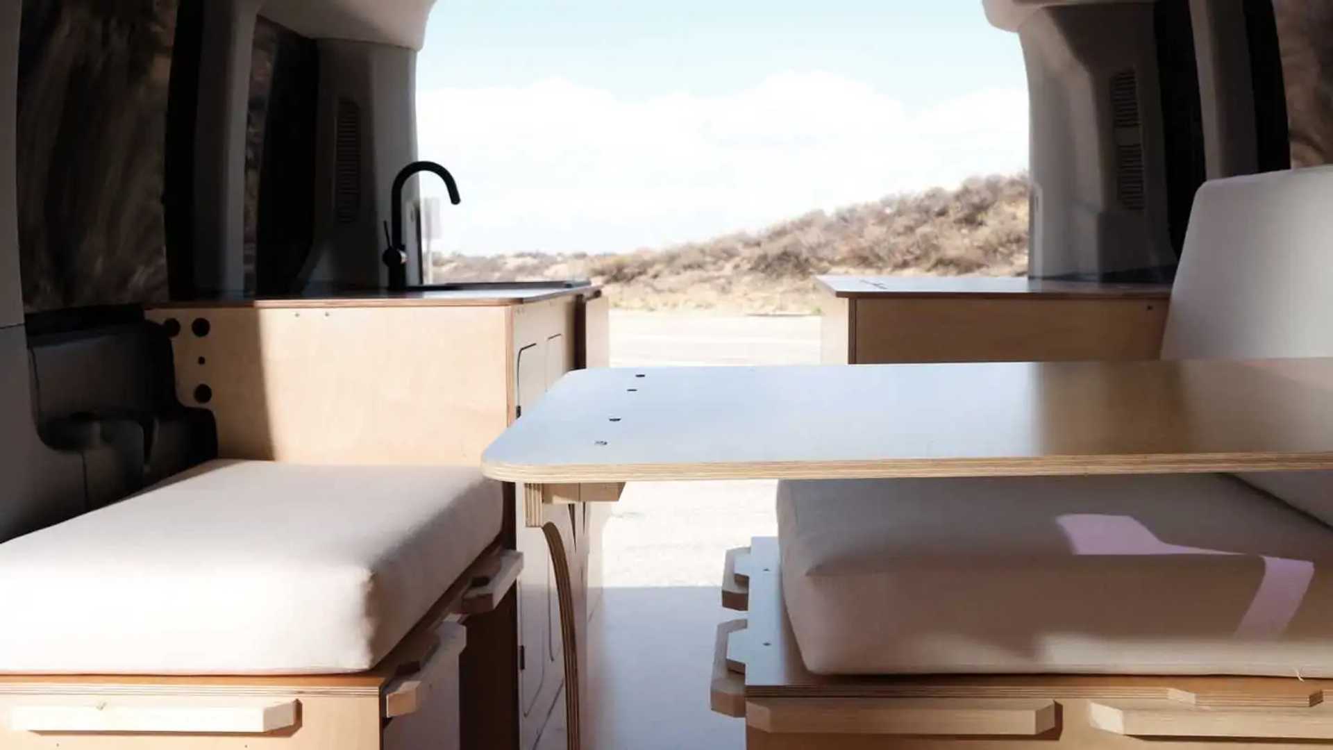 VanLab helps you build your own camper van with pre-made components