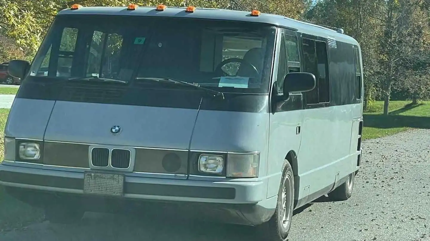 Rare Vixen RV Gets BMW Grille And Badge It Makes Sense