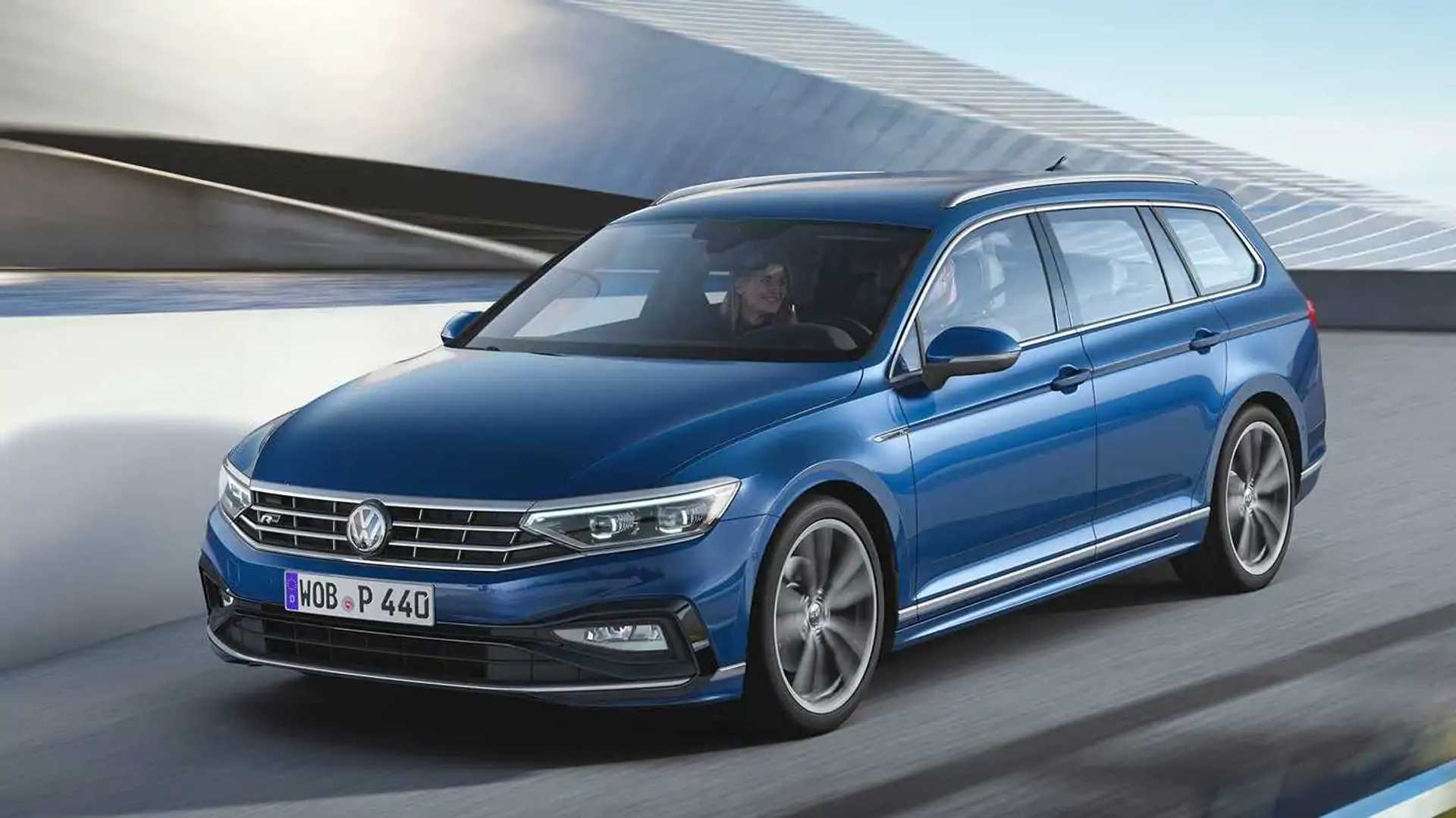 2021 VW Passat Wagon with 150 HP Hits the Autobahn at 145 MPH