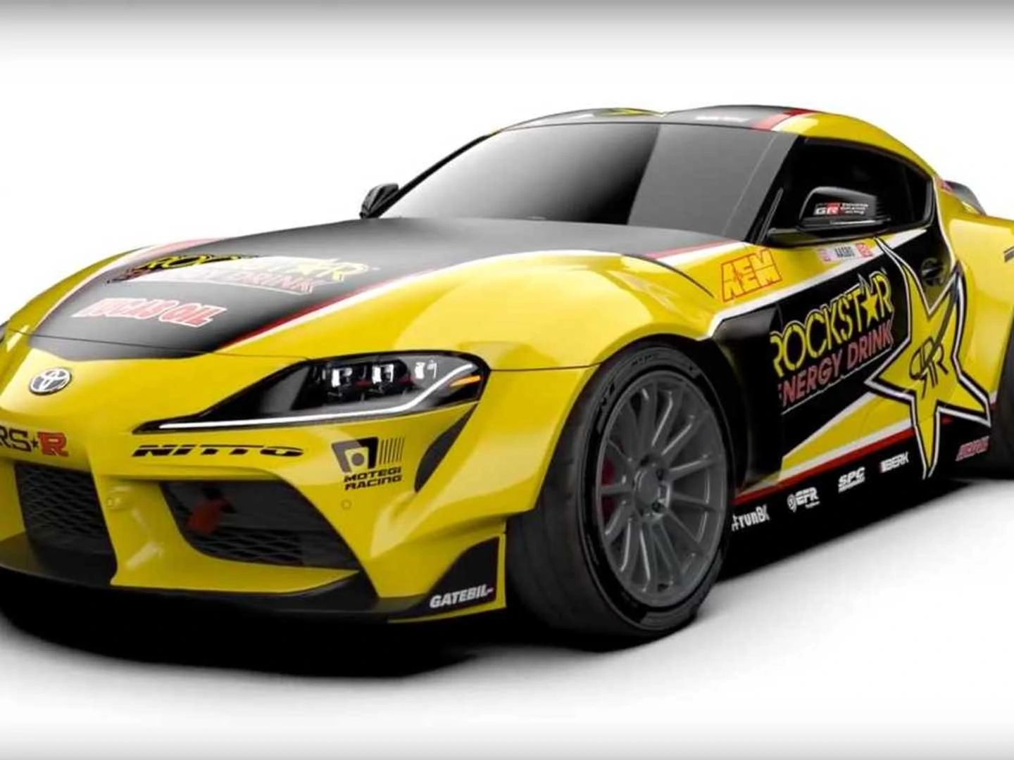 Toyota Supra Drift Car With 1,033 Horsepower Was Built To Take Tires