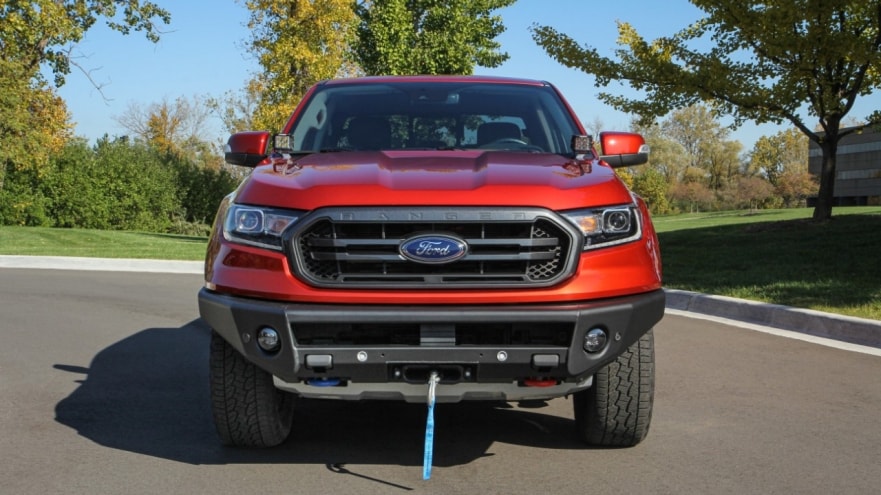 Ford will soon sell you a Winch-Ready Front Bumper for your Ranger