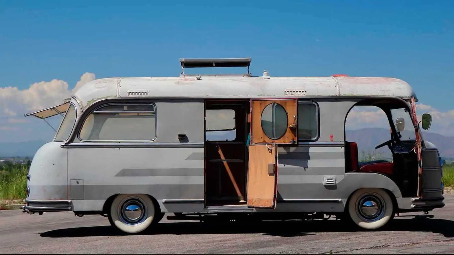 Get This Porsche-Powered Vintage Car, and Become a #VanLife Boss