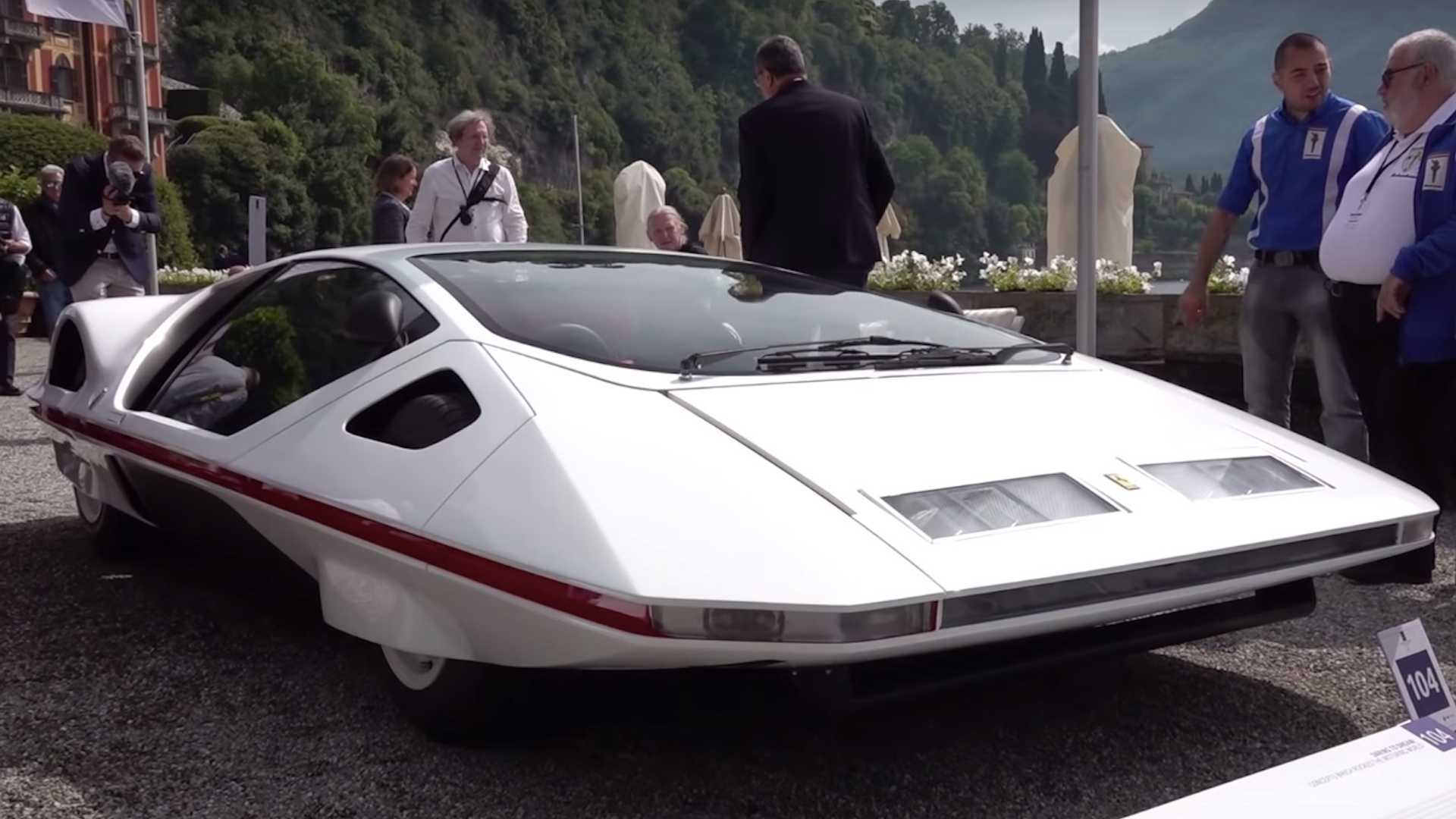 Ferrari 512 S Modulo Concept Comes Back To Life At Villa d'Este