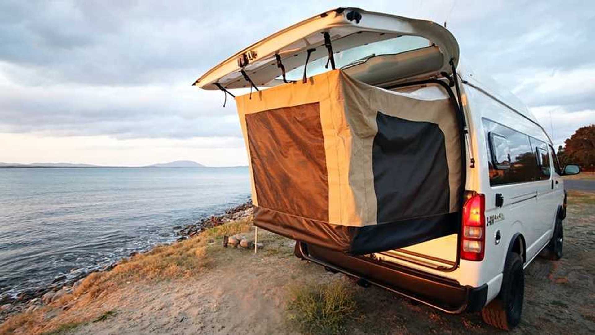 Australia's Coolest Camper Van with Pop-Out Bed Tent