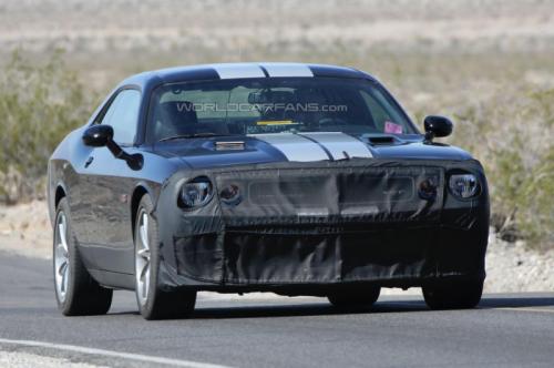 2015 Dodge Challenger SRT8 Hellcat Spy testing