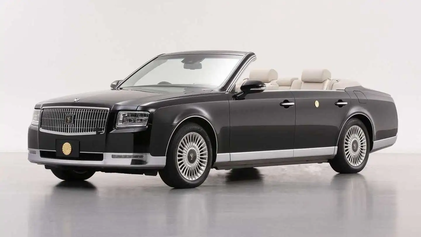 Toyota Century Convertible Custom Ready To Serve Japan's Next Emperor