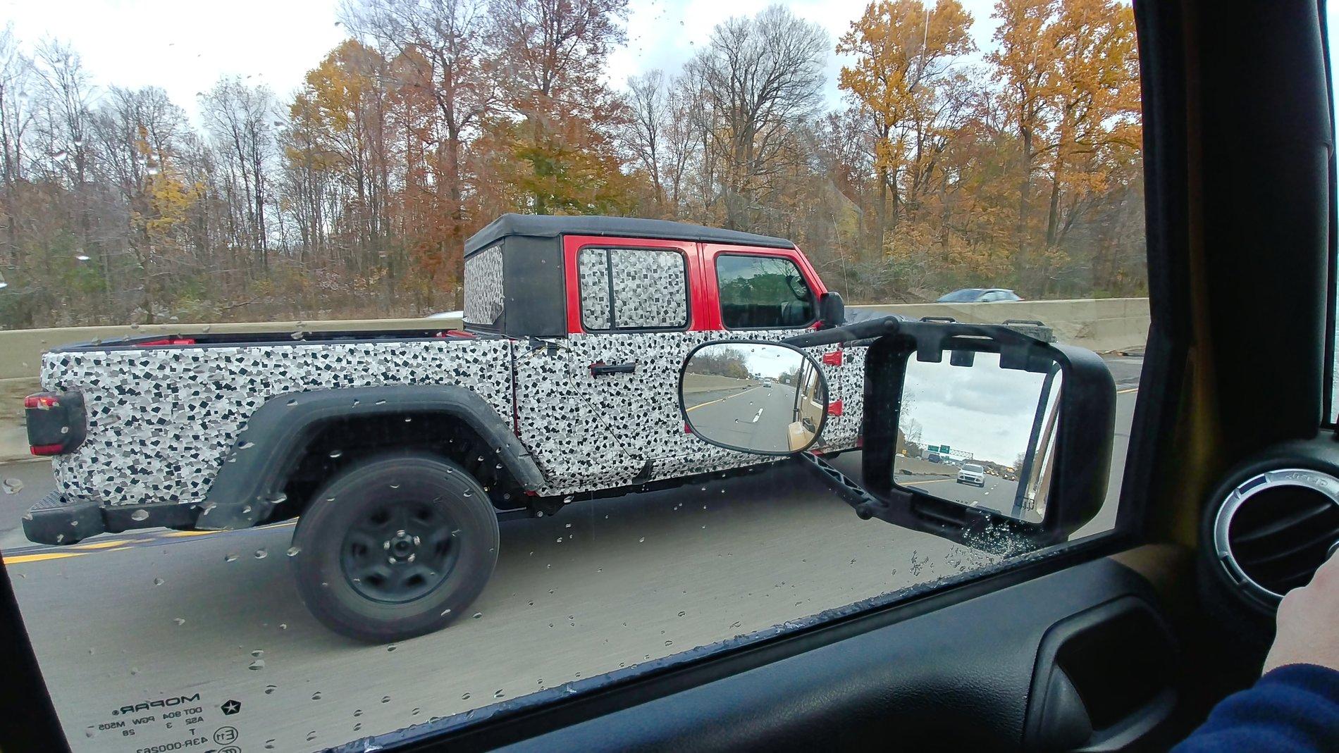 New Spy Photos May Show Jeep Gladiator "Hercules" With 500+ HP