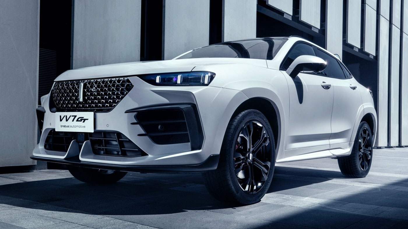 Brabus-Tuned, China Only Sporty Crossover: Wey VV7 GTE Debuts