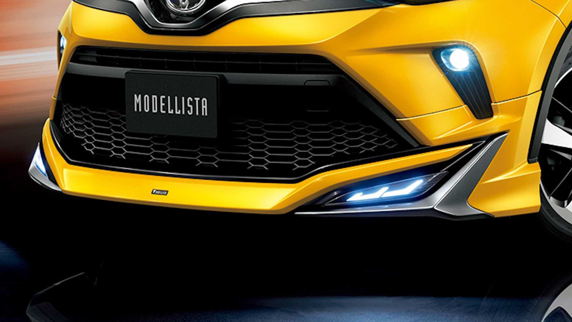 2020 Toyota CHR receives polarizing body kits from Modellista