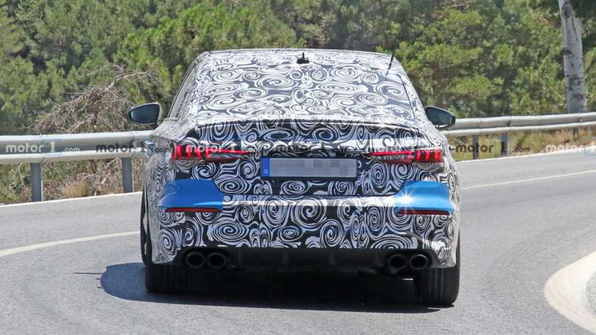 2020 Audi S3 Sedan Getting A Corner Carving Exercise