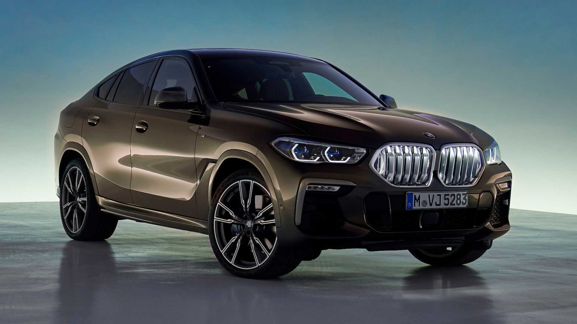 2020 BMW X6 Gets 523-HP Twin Turbo V8, Light Up Grille