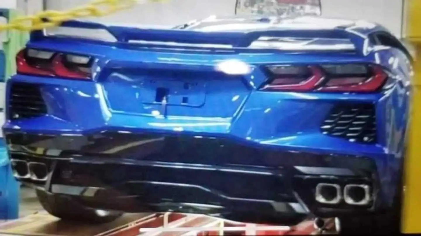 The Chevy Corvette Mid-Engined Rear End Design Could Be Leaked