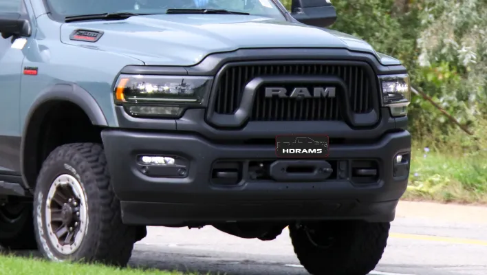 2021 Ram 2500 Power Wagon 75th Anniversary Edition Spied Testing