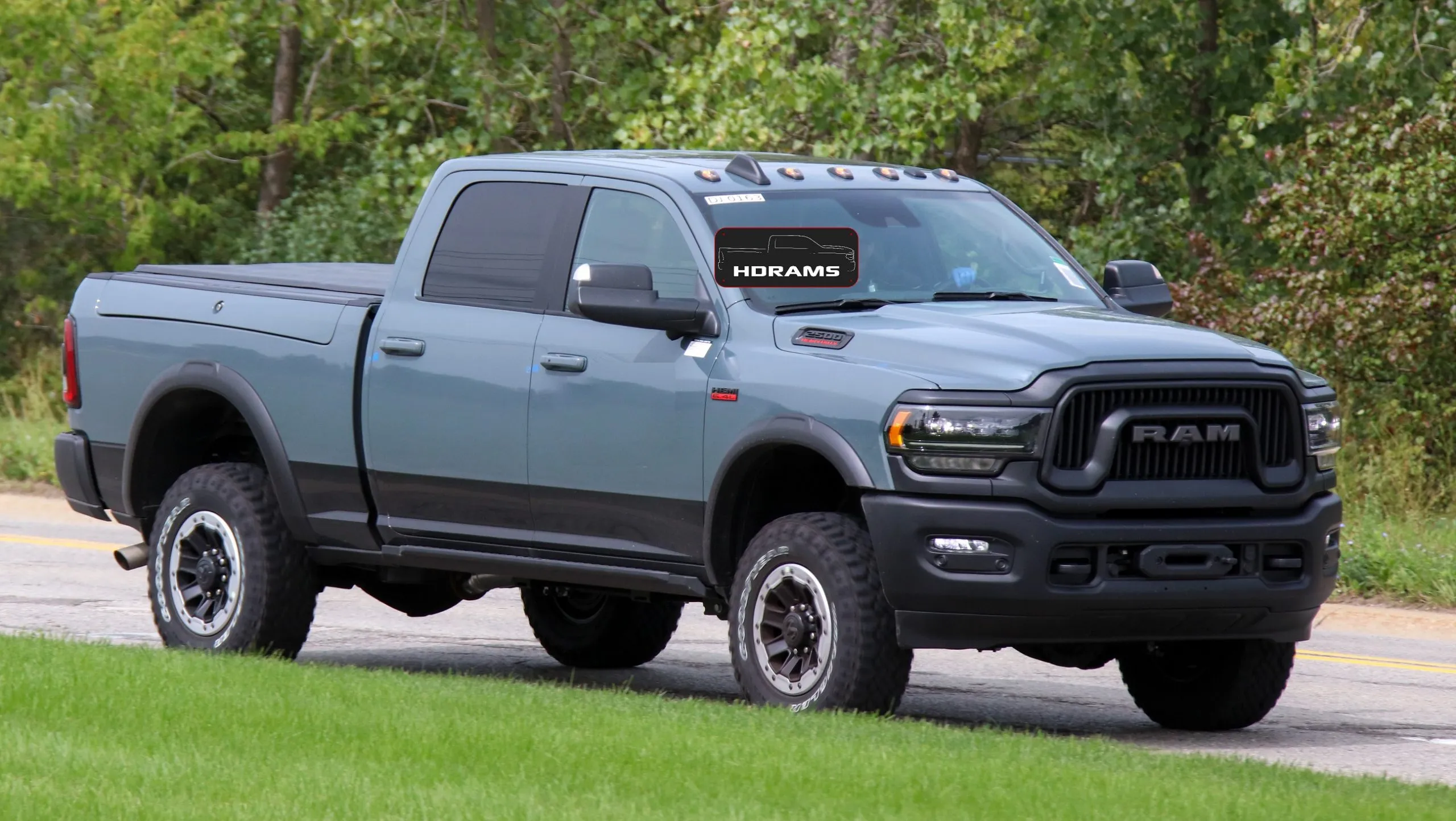 2021 Ram 2500 Power Wagon 75th Anniversary Edition Spied Testing