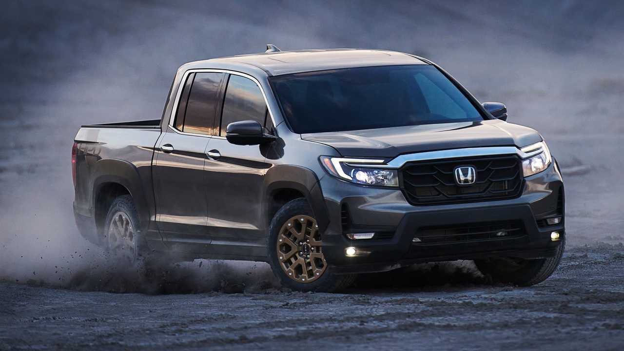 Facelift for 2021 Honda Ridgeline Revealed with Tougher Design