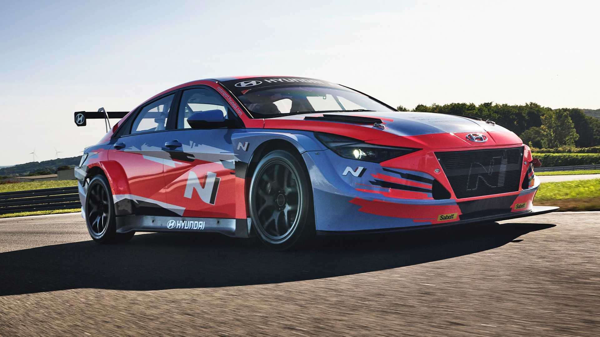 Hyundai Elantra N TCR Revealed as Fully Fledged Race Car