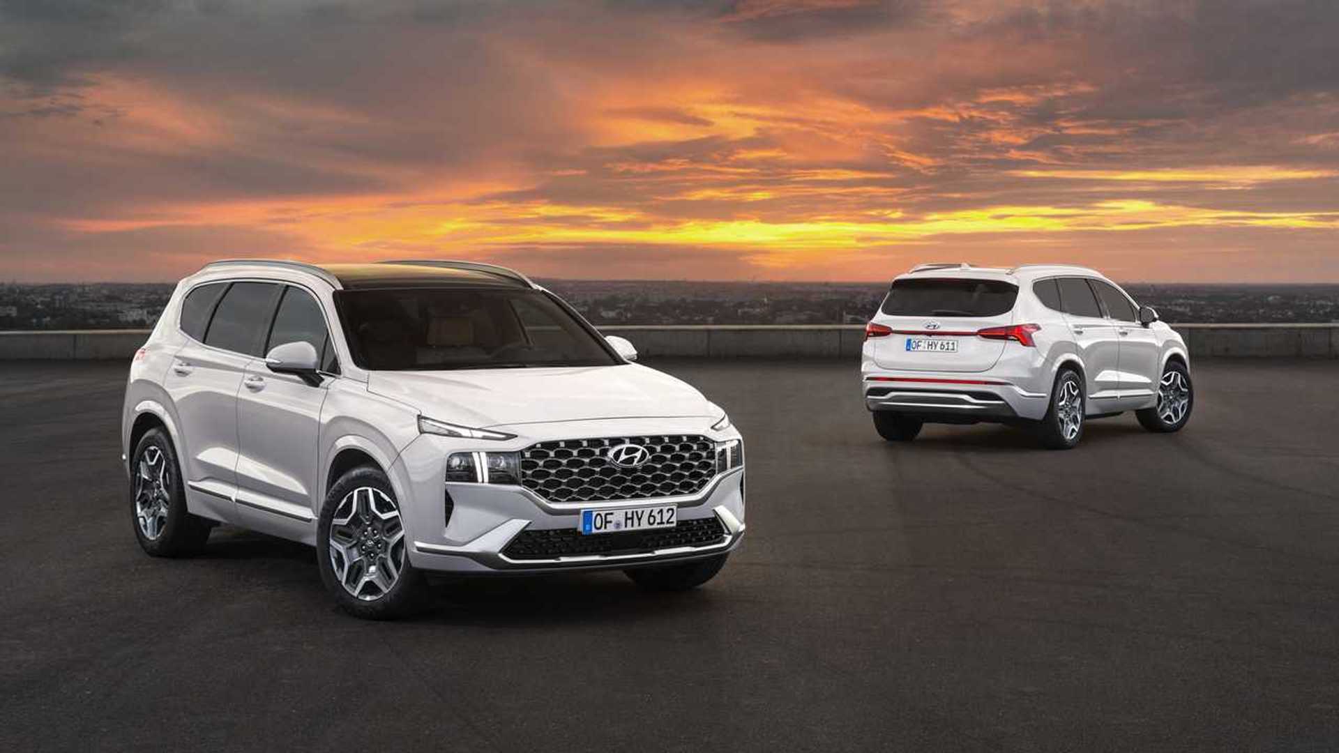 2021 Hyundai Santa Fe Revealed with Bold Design and New Platform