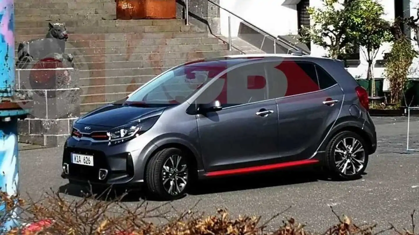 2021 Kia Picanto Facelift - No Camouflage