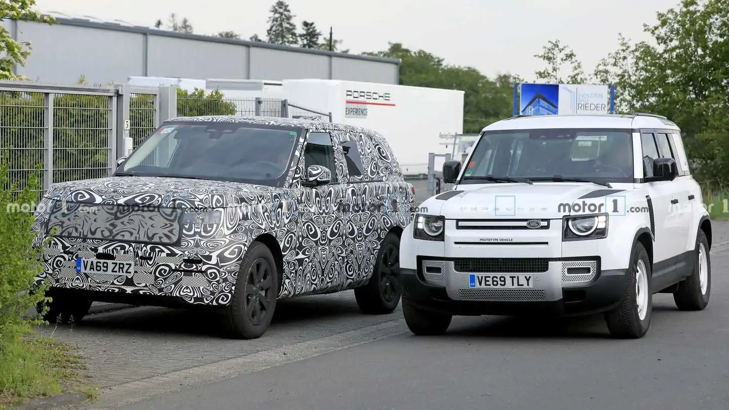 Next-Gen Land Rover Range Rover Featured with Defender