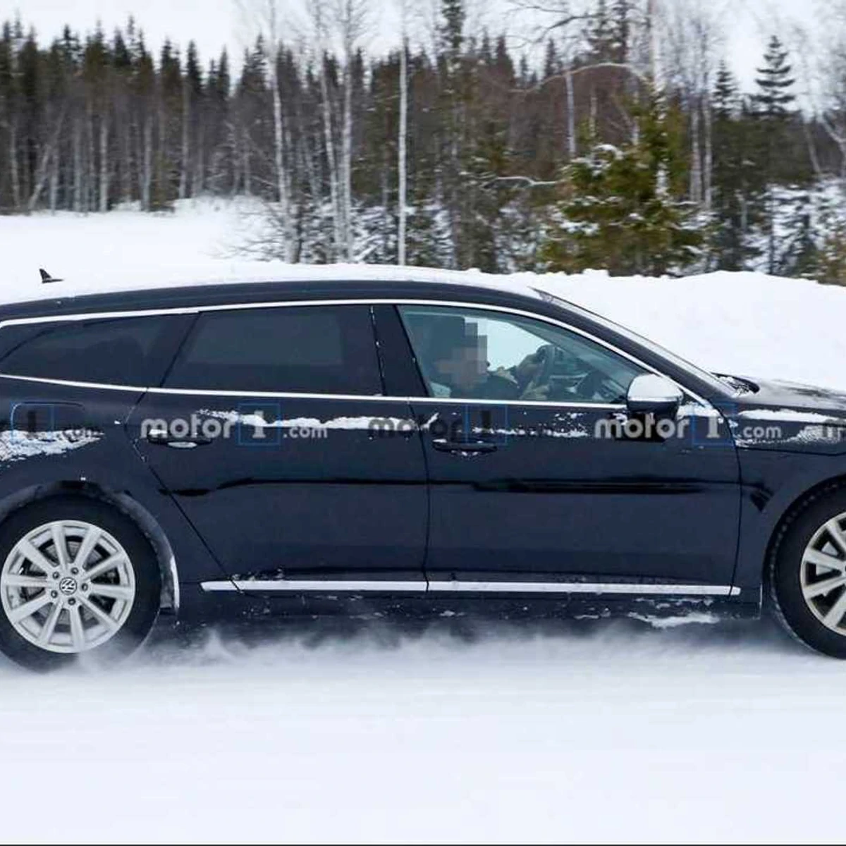 2021 VW Arteon Wagon Shown Flaunting Its Long Roof