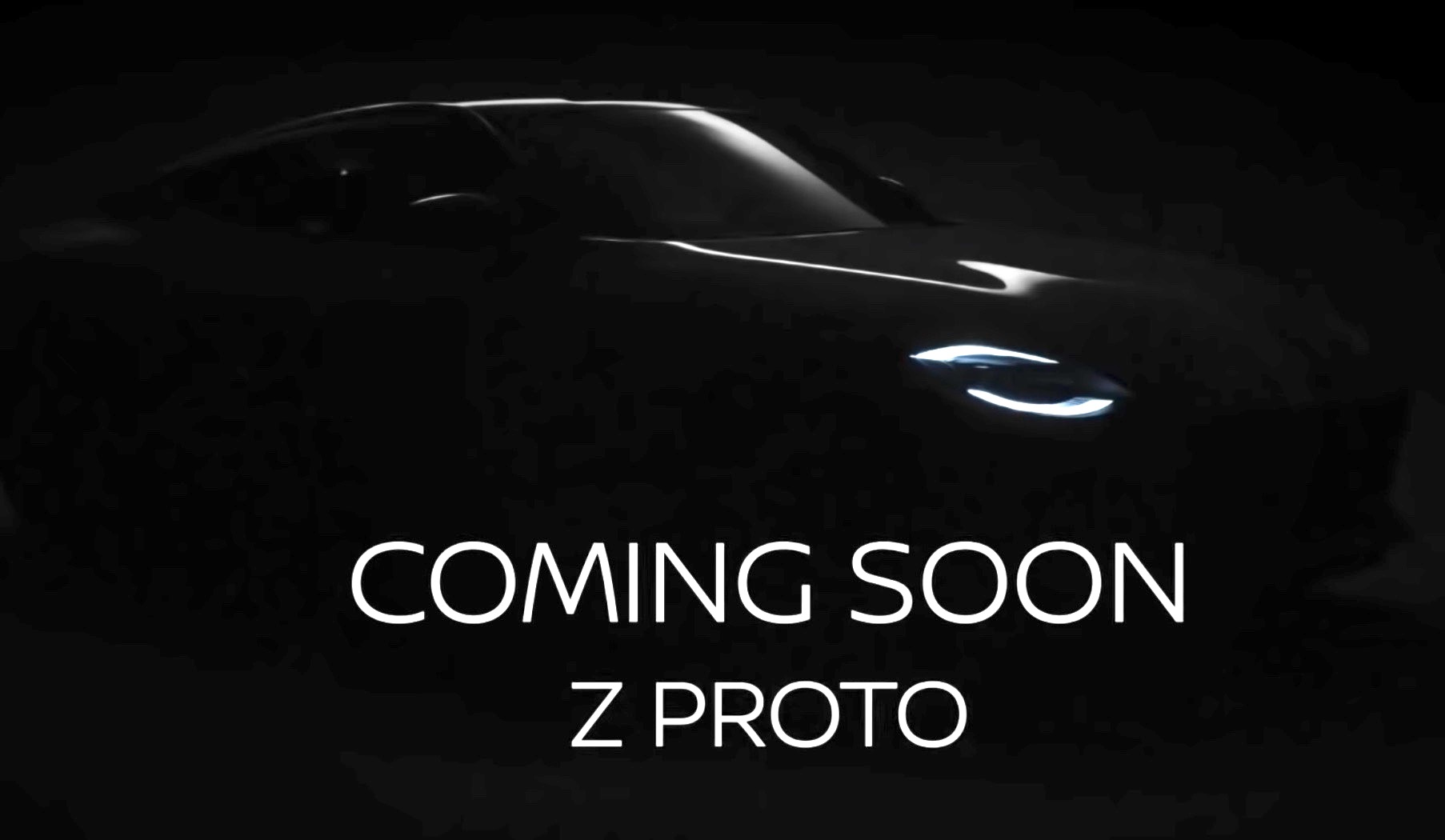 Official Tease of 2021 Nissan Z Proto ahead Of September 16 Debut