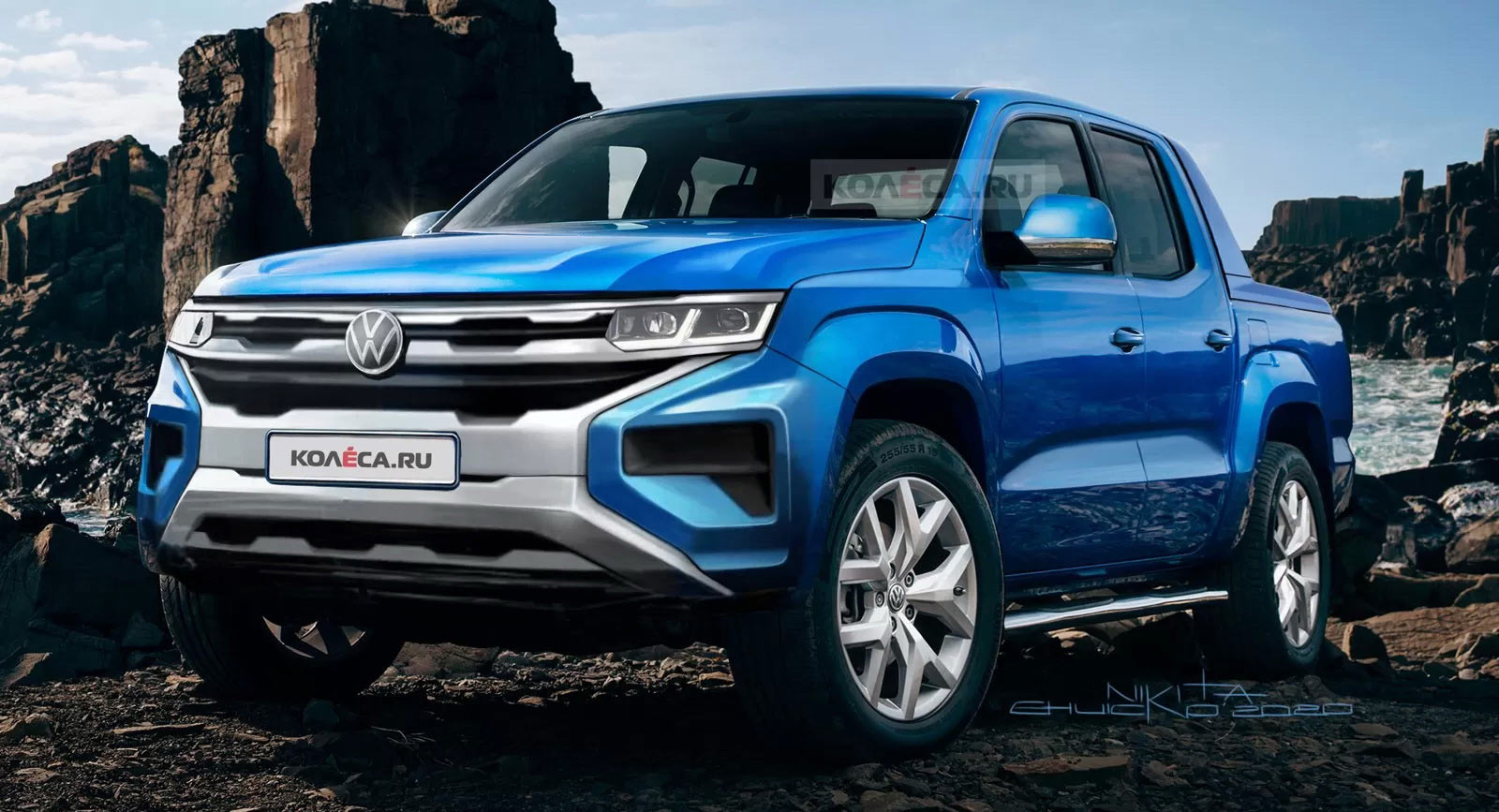 Based on a Teaser Sketch, Next-Gen VW Amarok Revised