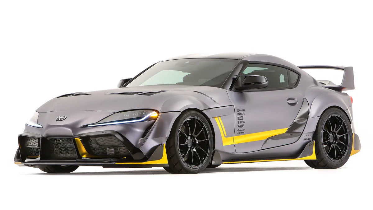 Toyota Supra 3000GT Concept Shown With Big Wing for SEMA