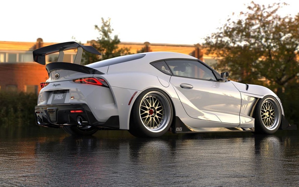 SEMA Gets Toyota Supra Widebody Kit