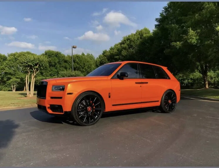 Who do you think owns this Browns-Colored Rolls Royce Cullinan