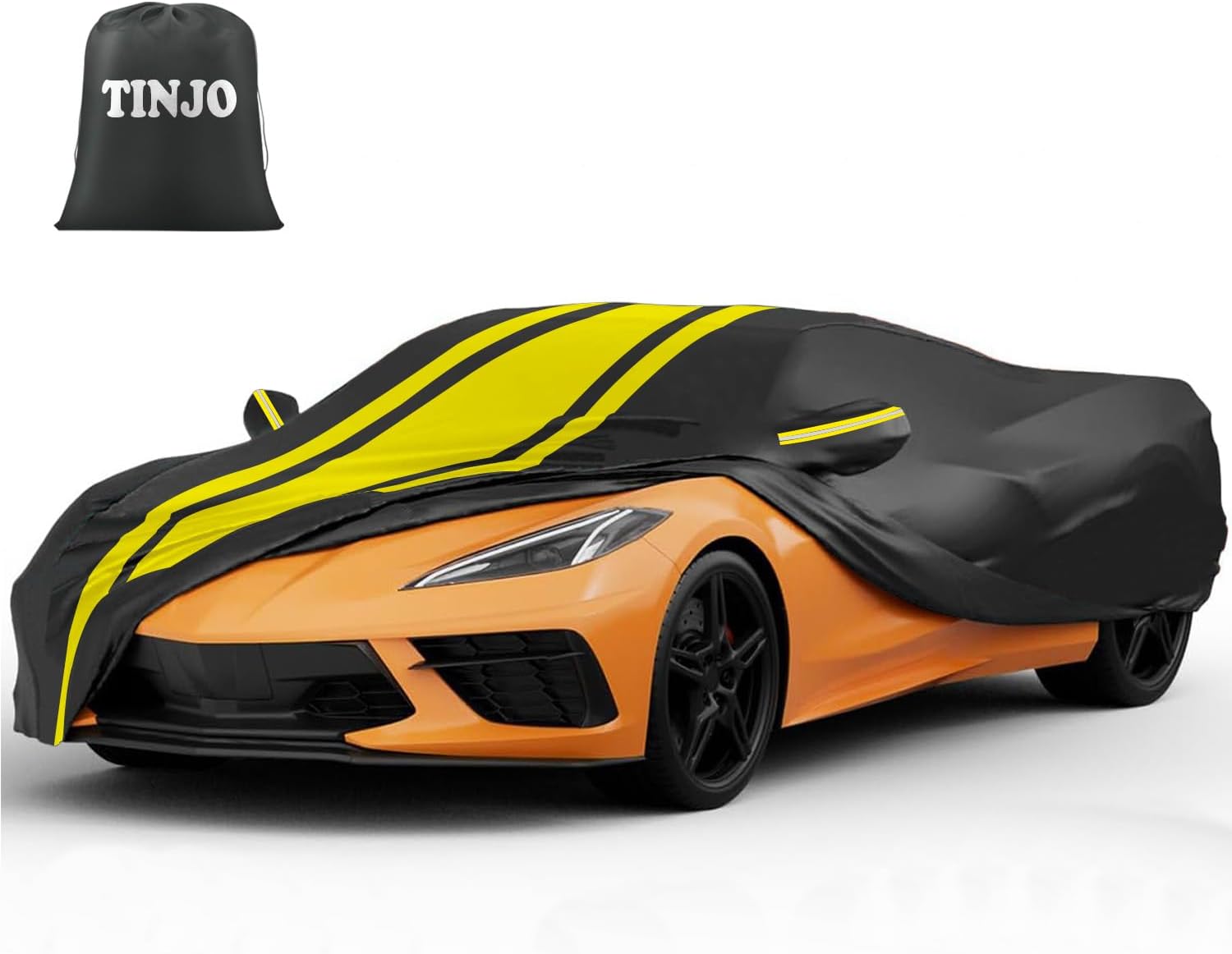 Protect your 2020 Chevrolet Corvette with Rad C8.R-Themed Cover