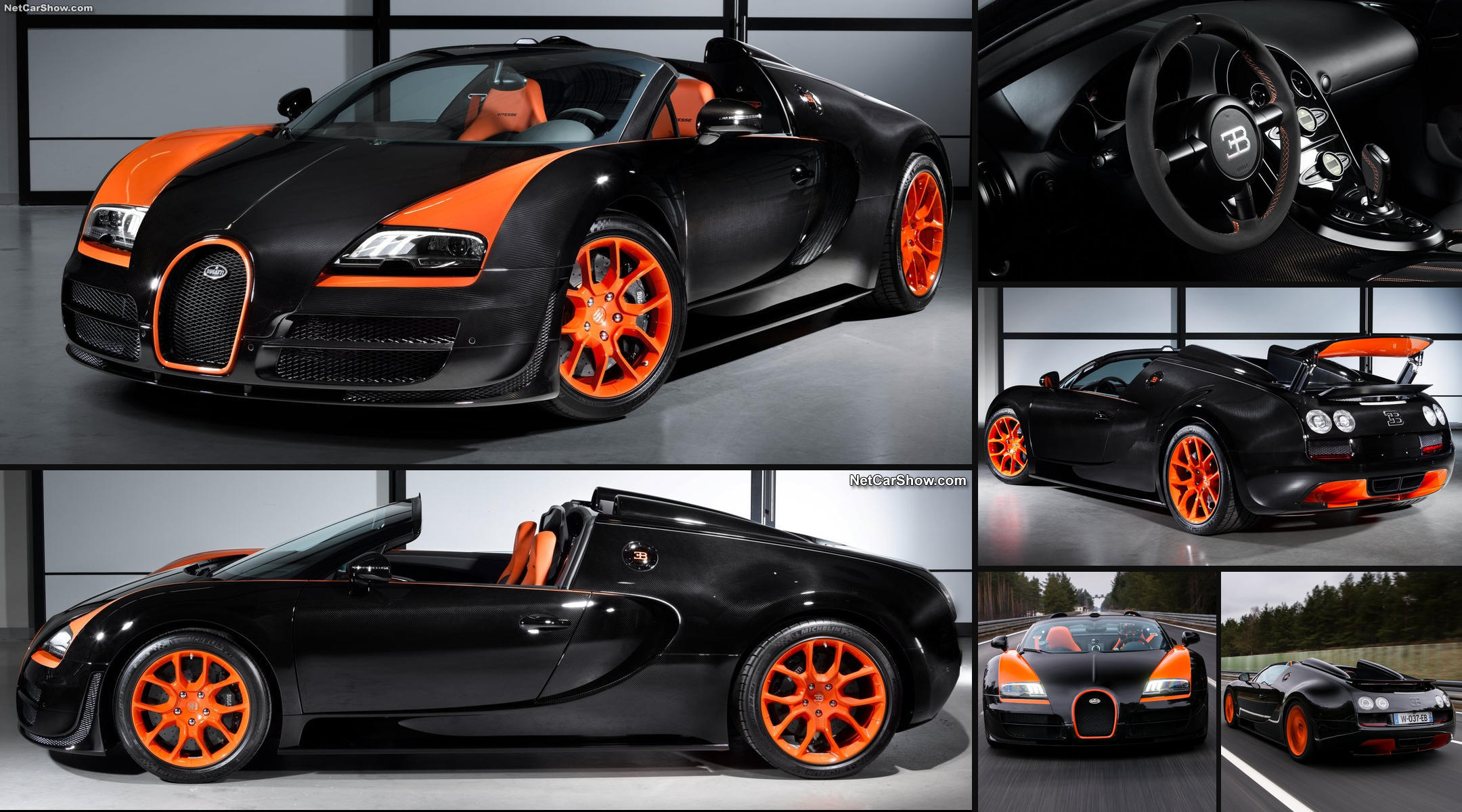 Officially Announced Bugatti Veyron Grand Sport Vitesse World Record Car Edition