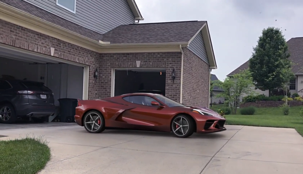 This Mid-Engined Corvette "Walkaround" Video Looks Just Like The Real Thing