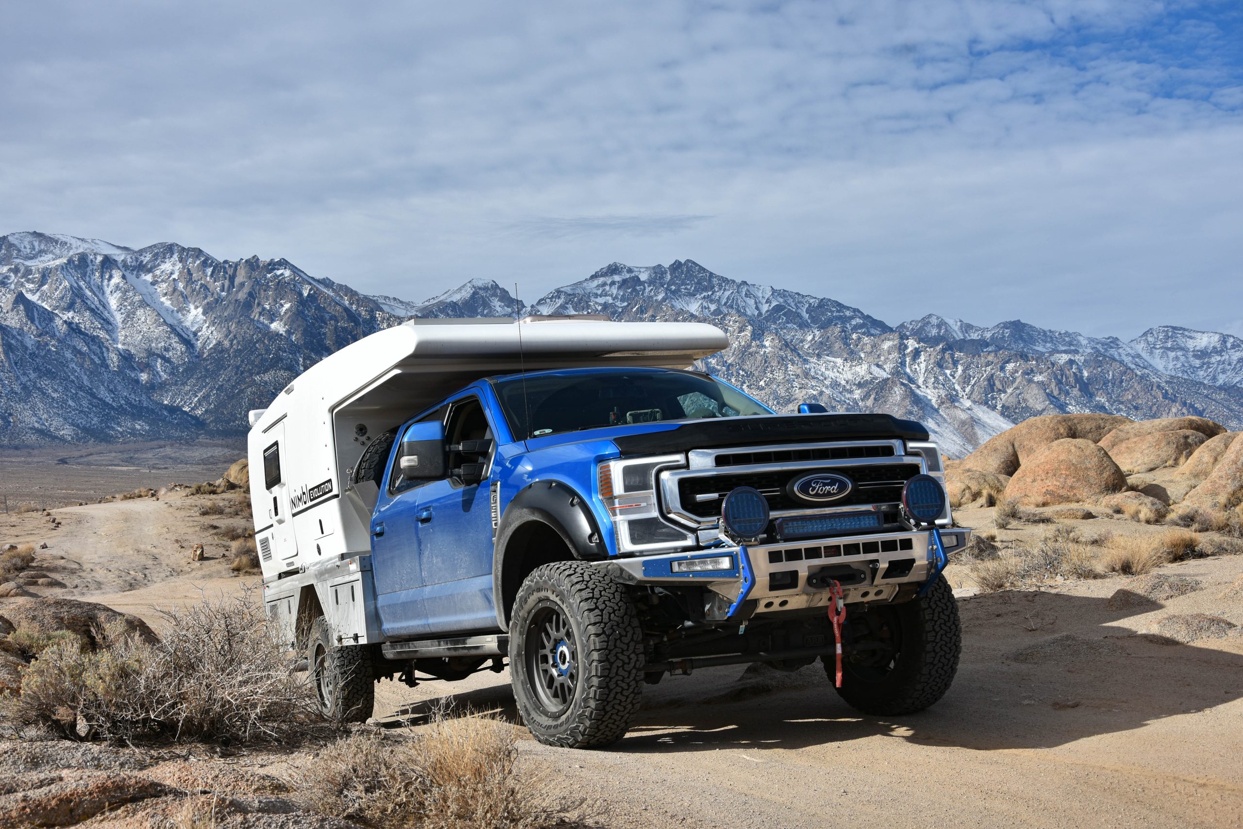 Nimbl Evolution Launches as Luxury F350-Based Expedition Vehicle