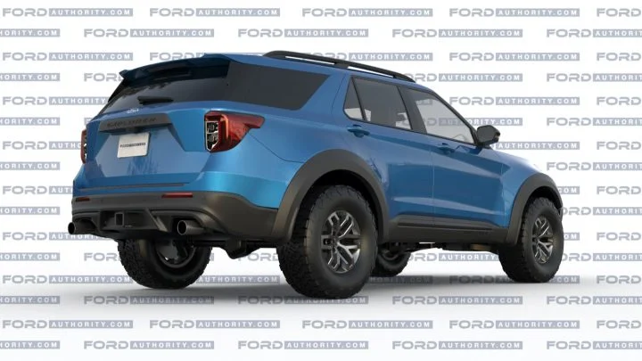 Ford Explorer Gets Raptor Treatment In Rad Rendering