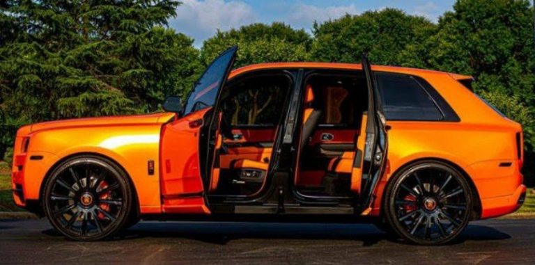 Who do you think owns this Browns-Colored Rolls Royce Cullinan