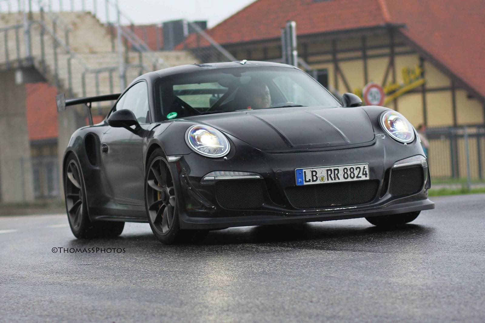 First time 2015 Porsche 911 GT3 RS spotted