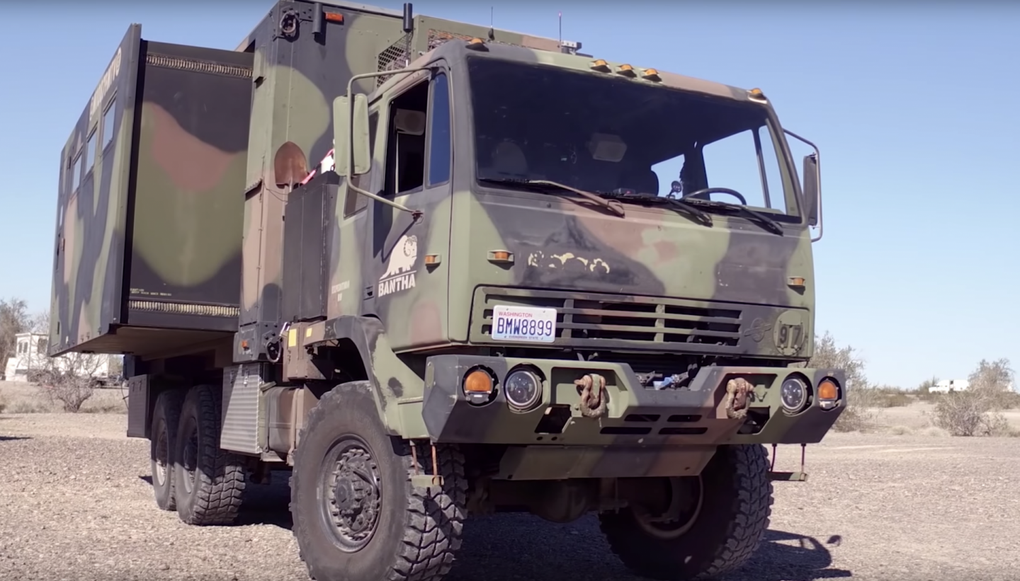 Retired Military Truck Gets a Second Life as Amazing Motorhome