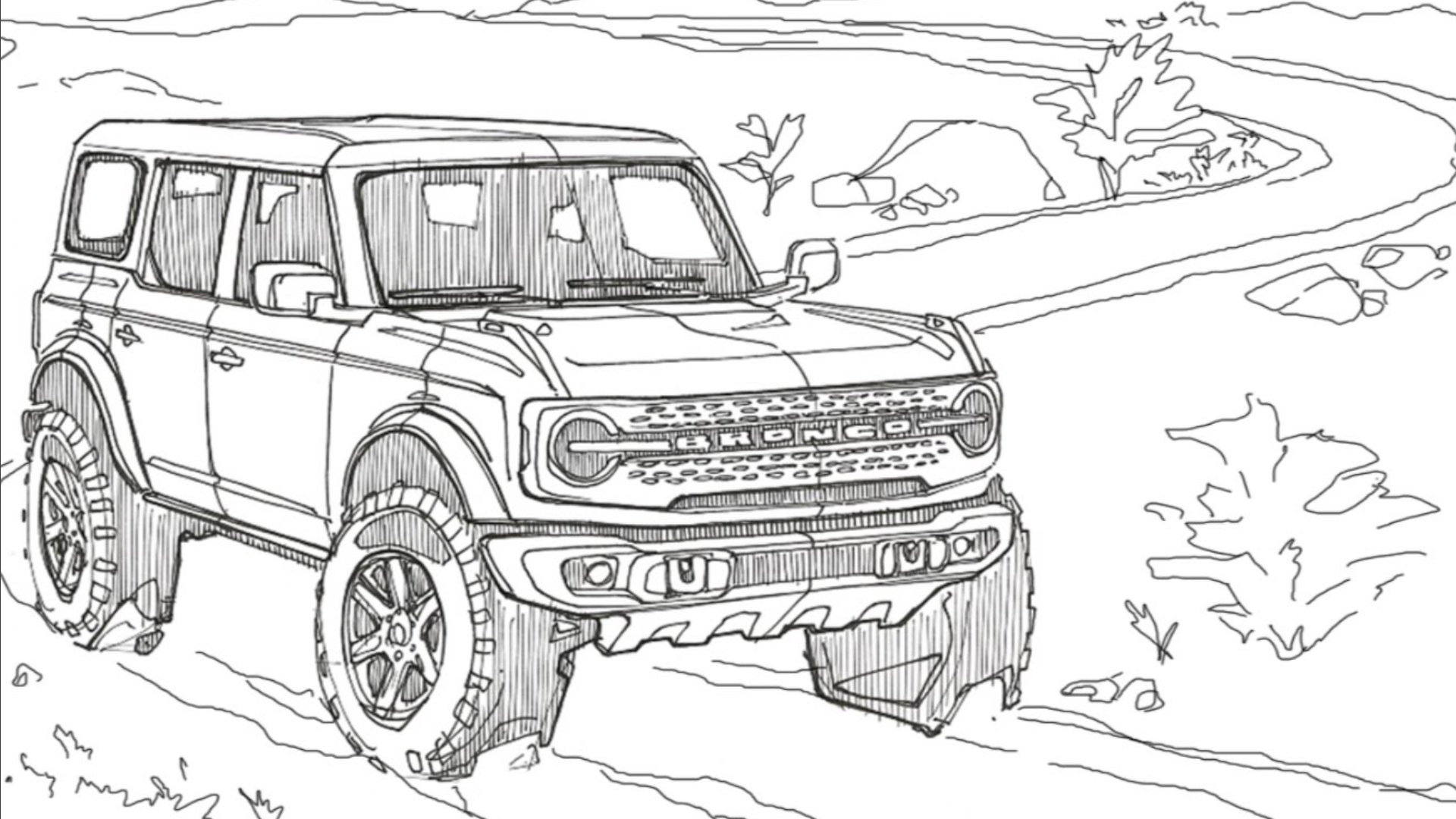 These are car-themed coloring pages to keep you and your kids busy