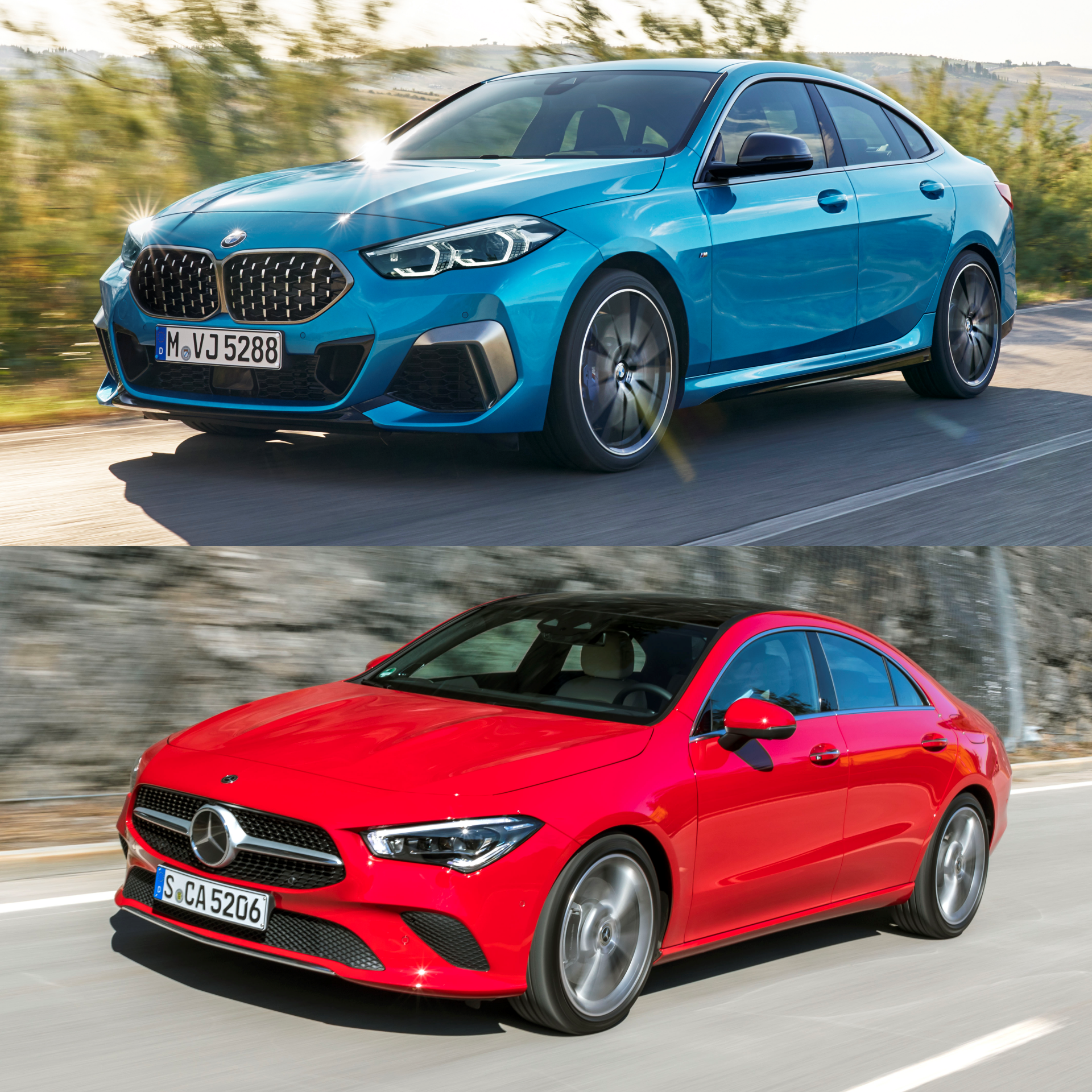 BMW 2 Series Gran Coupe Gets Mercedes CLA in Its Eyes