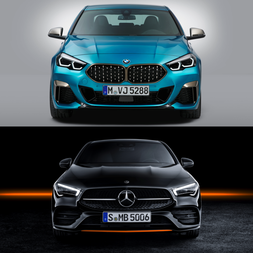 BMW 2 Series Gran Coupe Gets Mercedes CLA in Its Eyes