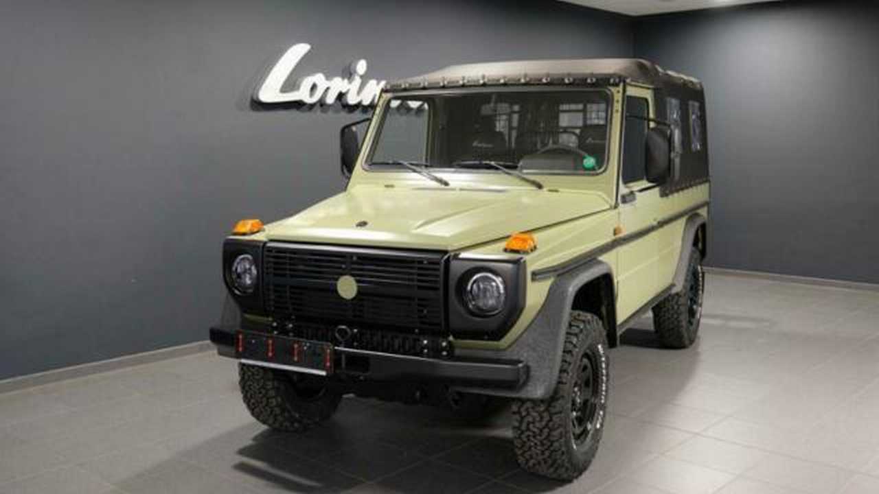 Many Army Mercedes G-Class SUVs Up for Sale