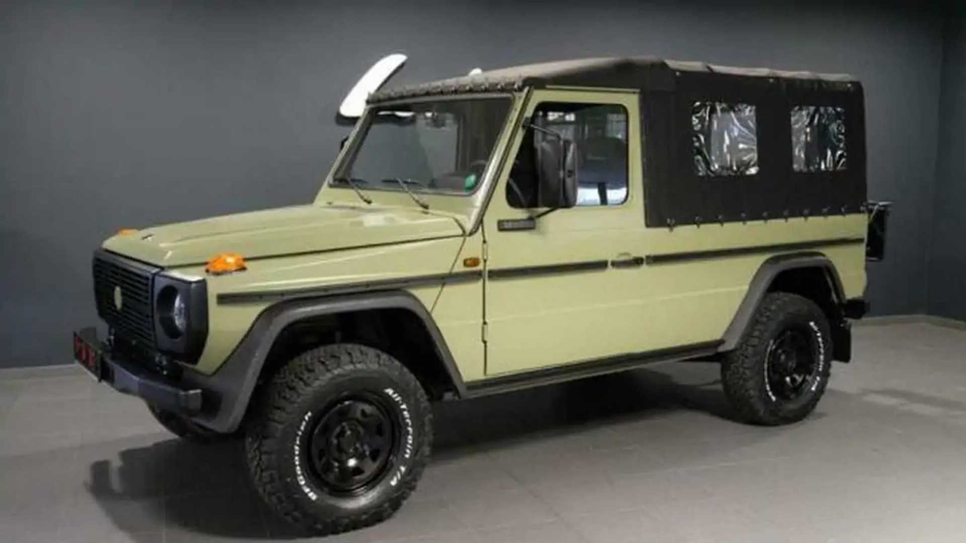 Many Army Mercedes G-Class SUVs Up for Sale