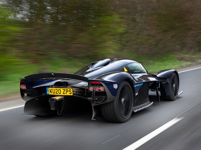 Aston Martin Valkyrie First Tests Public Roads