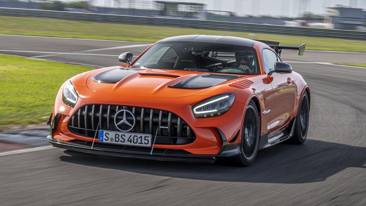 Mercedes-AMG GT Black Series Reveal in Eye-Catching Orange