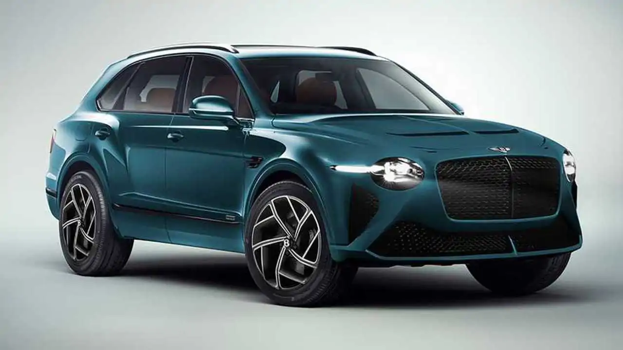 Bentley Bentayga Facelift: Bacalar Fron End in New Renderings