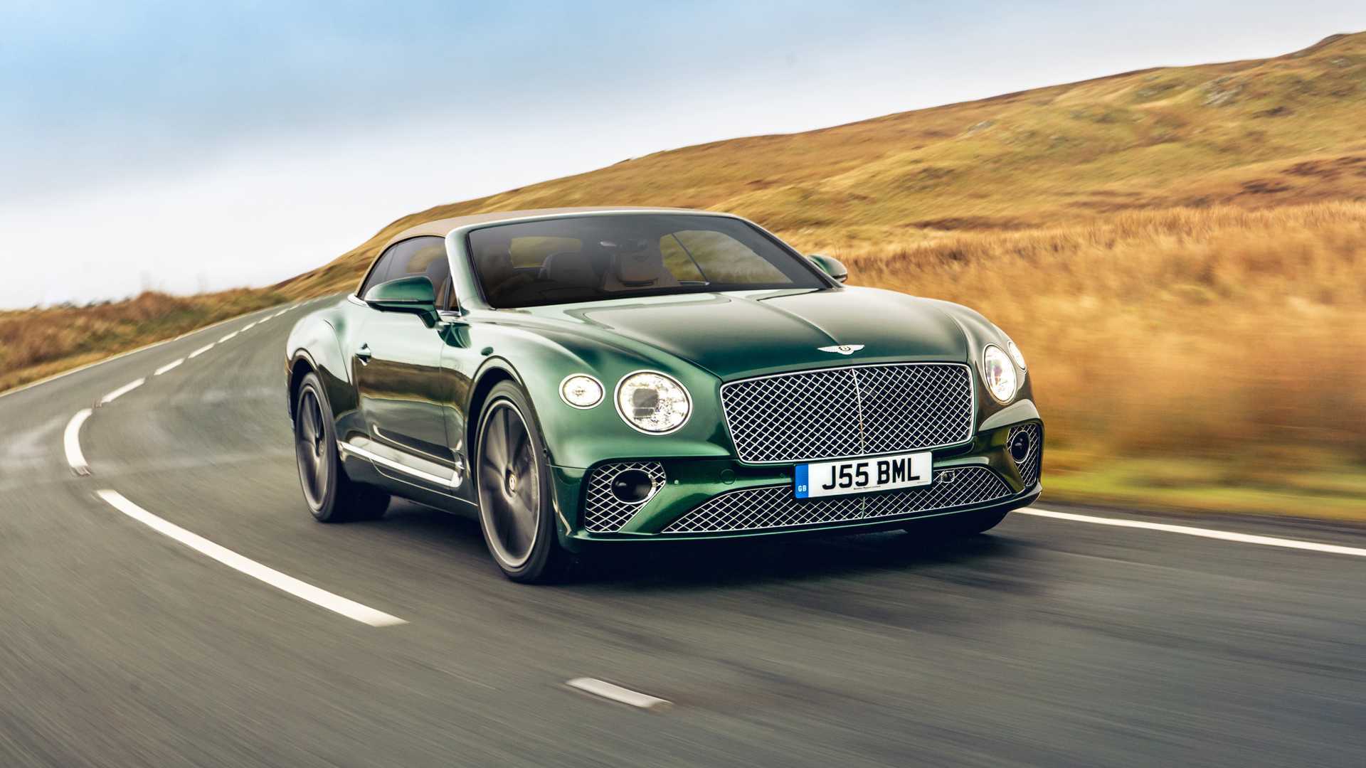 Bentley Continental GT Convertible Gets Retro with Tweed Top