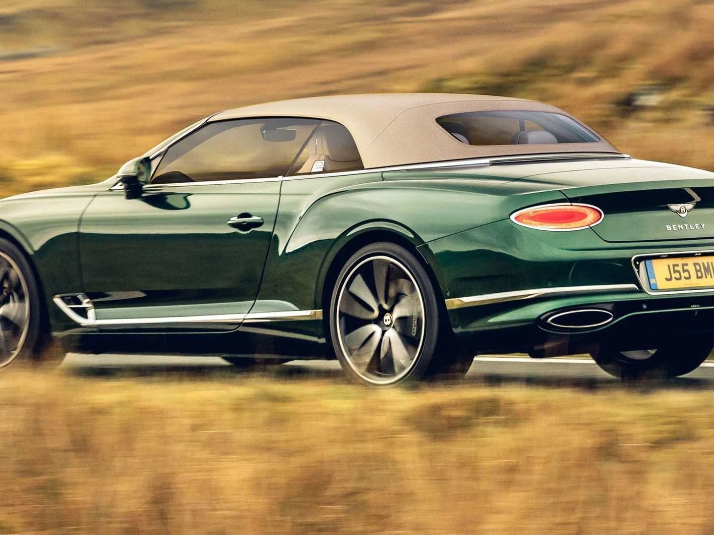 Bentley Continental GT Convertible Gets Retro with Tweed Top