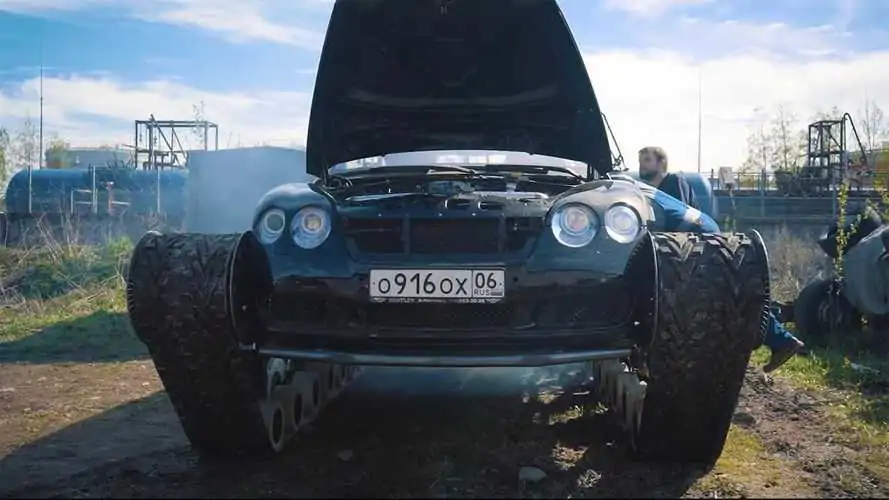 Bentley Continental GT On Tracks is the World's Most Luxurious Car