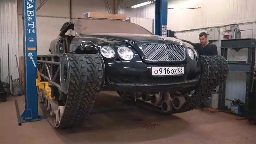 Bentley Continental GT On Tracks is the World's Most Luxurious Car