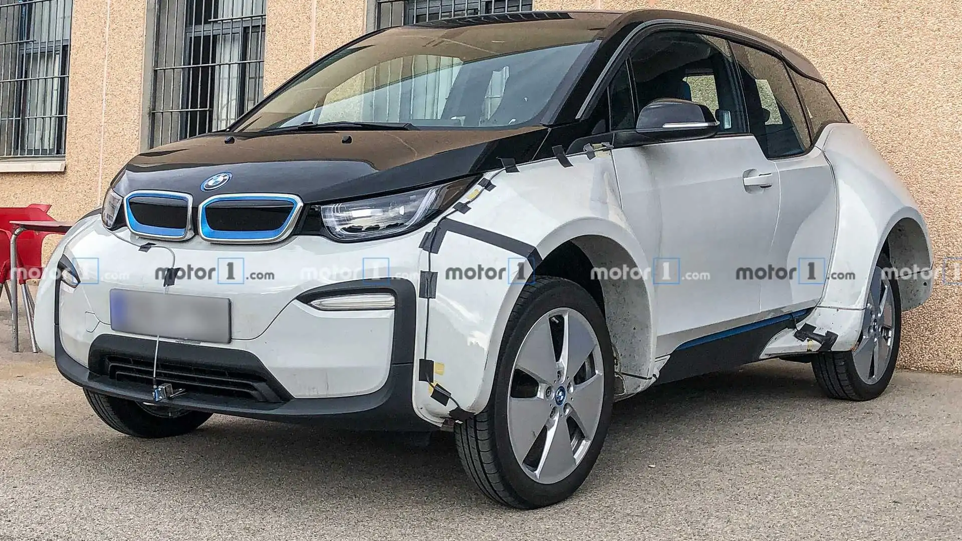 This BMW i3 Test Mule Was Equipped With The Most Widest Fenders Ever